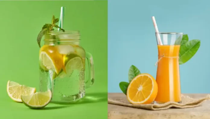 عصير الليمون أم عصير البرتقال: تعرف على المشروب الذي يمنحك المزيد من الطاقة