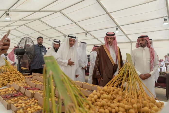 محافظ الخرج يعلن تدشين مهرجان وسوق التمور